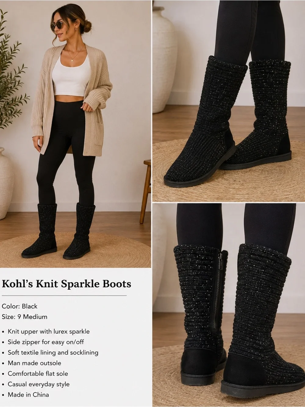 Kohls mid calf